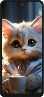 Силиконовый чехол White cat для Tecno Pova 5 - 5646u-3139 изображение 