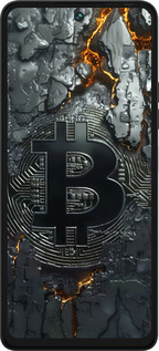 Силиконовый чехол Раскаленный биткойн для Tecno Pova 5 - 6091u-3139 изображение 