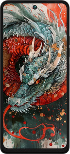 Силиконовый чехол Стихия огня для Tecno Pova 5 - 6101u-3139 изображение 