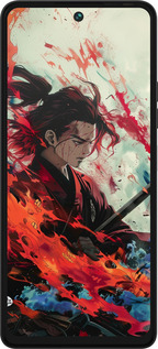 Силиконовый чехол Битва стихий для Tecno Pova 5 - 6110u-3139 изображение 