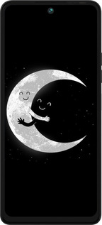 Силиконовый чехол Лунные объятия для Tecno Pova 5 - 6508u-3139 изображение 