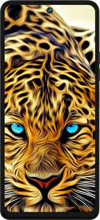 Силиконовый чехол Леопард для Tecno Pova 5 - 6611u-3139 изображение 