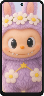 Силиконовый чехол Лабубу 1 для Tecno Pova 5 - 6709u-3139 изображение 