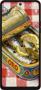 Силиконовый чехол Vintage Sardine Tin Phone для Tecno Pova 5 - 6772u-3139 изображение 