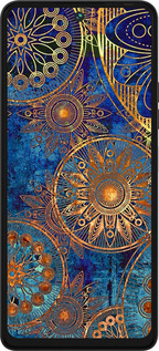 Силіконовий чехол Золотий візерунок для Tecno Pova 5 - 678u-3139 изображение 