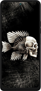 Силиконовый чехол Рыбо-человек для Tecno Pova 5 - 683u-3139 изображение 