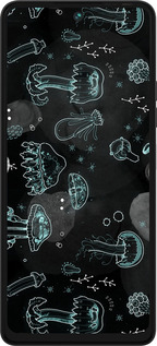 Силиконовый чехол Медузы для Tecno Pova 5 - 906u-3139 изображение 