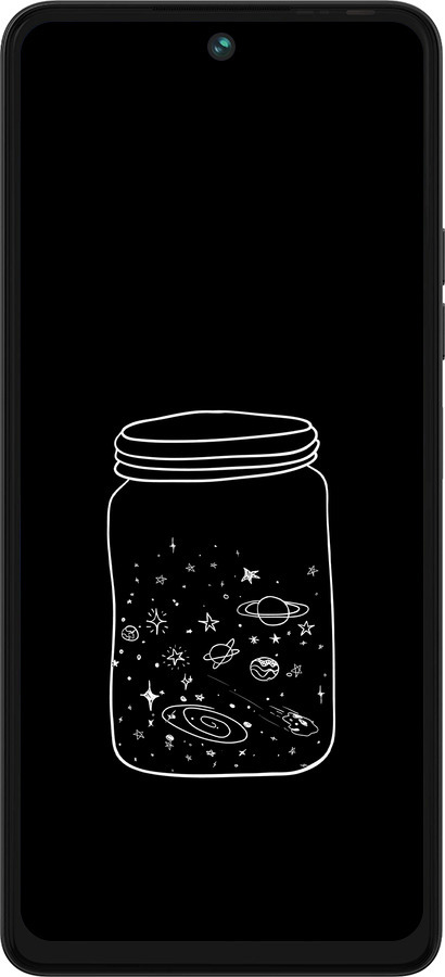 Силіконовий чехол Космос в банці для Tecno Pova 5 - 4297u-3139 изображение 