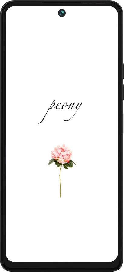 Силиконовый чехол Пион для Tecno Pova 5 - 4366u-3139 изображение 