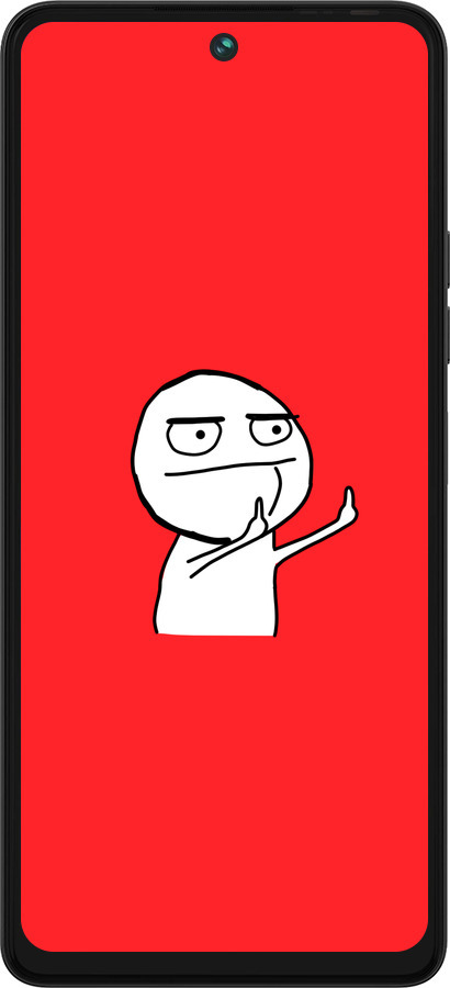 Силиконовый чехол Мем для Tecno Pova 5 - 4578u-3139 изображение 