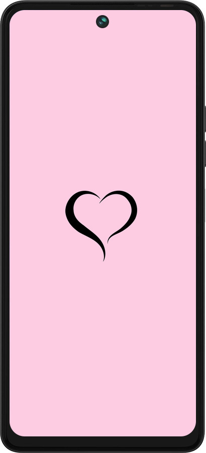 Силиконовый чехол Сердце 1 для Tecno Pova 5 - 4730u-3139 изображение 