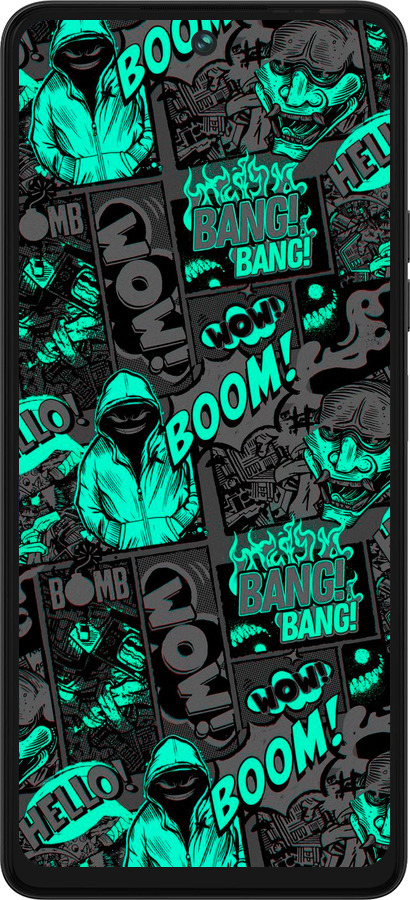 Силиконовый чехол № 5331 для Tecno Pova 5 - 5331u-3139 изображение 