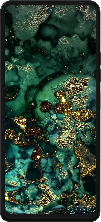 Силиконовый чехол Мрамор золото богатство для Tecno Pova 5 - 5419u-3139 изображение 