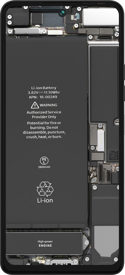 Силиконовый чехол Детали смартфона для Tecno Pova 5 - 5487u-3139 изображение 