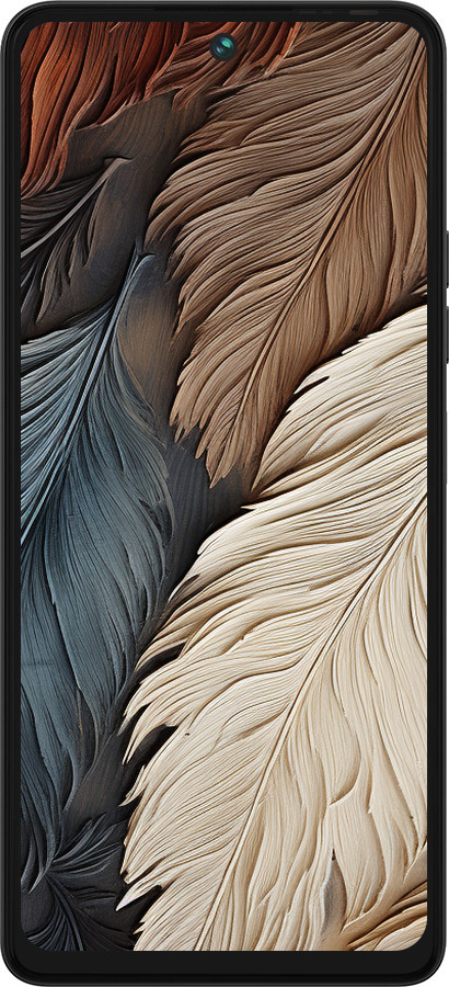 Силиконовый чехол Листья в стиле бохо для Tecno Pova 5 - 5643u-3139 изображение 