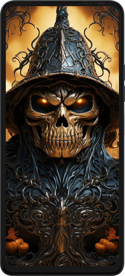 Силиконовый чехол Череп 2 для Tecno Pova 5 - 5652u-3139 изображение 