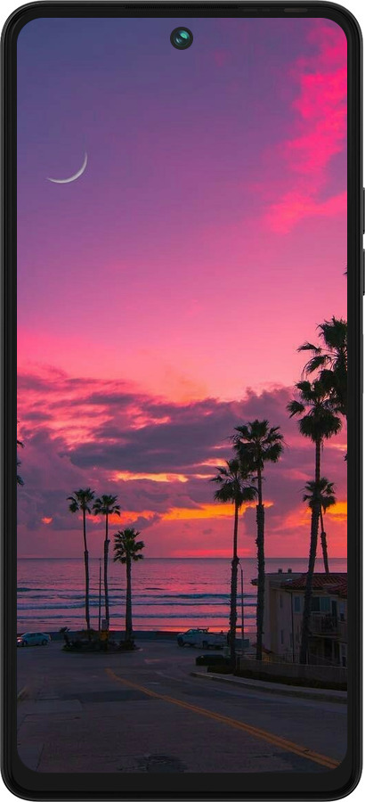 Силиконовый чехол Пальмы для Tecno Pova 5 - 5873u-3139 изображение 