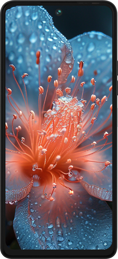 Силиконовый чехол Роса на цветке для Tecno Pova 5 - 6039u-3139 изображение 