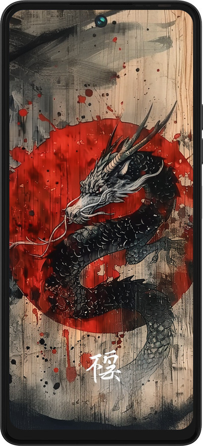 Силиконовый чехол Восточный дух для Tecno Pova 5 - 6100u-3139 изображение 