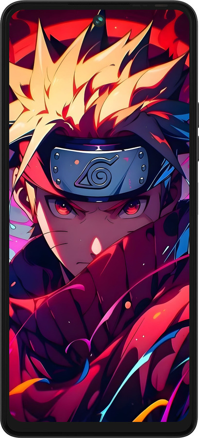 Силиконовый чехол Наруто для Tecno Pova 5 - 6274u-3139 изображение 