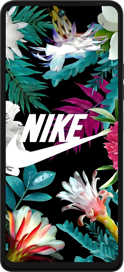 Силиконовый чехол Nike для Tecno Pova 5 - 6378u-3139 изображение 