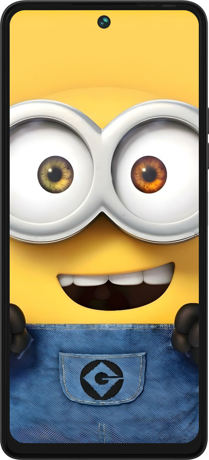 Силиконовый чехол Миньон для Tecno Pova 5 - 6389u-3139 изображение 