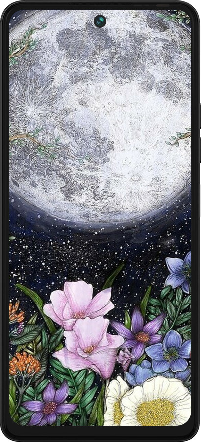 Силиконовый чехол Полночь в саду II для Tecno Pova 5 - 6424u-3139 изображение 