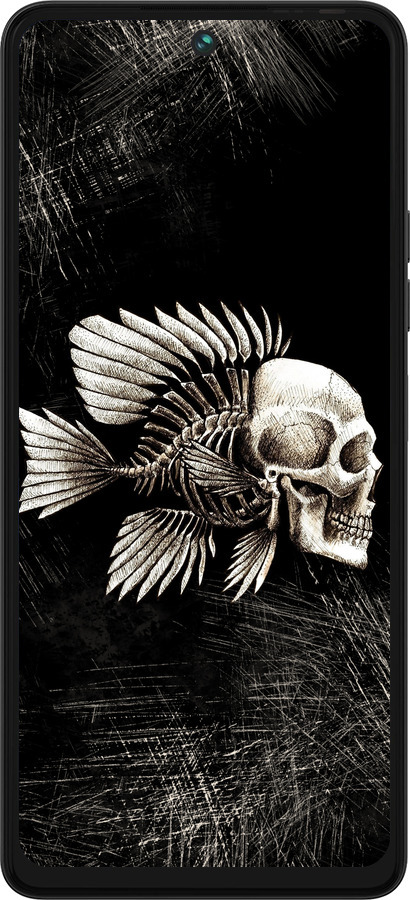 Силиконовый чехол Рыбо-человек для Tecno Pova 5 - 683u-3139 изображение 