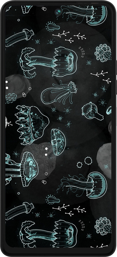 Силиконовый чехол Медузы для Tecno Pova 5 - 906u-3139 изображение 