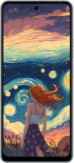 TPU чехол Девушка Арт для Tecno POVA 6 Neo - 6325b-3753 изображение 