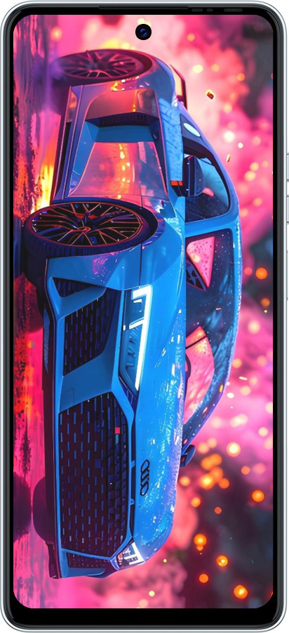 TPU чехол Ауди для Tecno POVA 6 Neo - 6286b-3753 изображение 