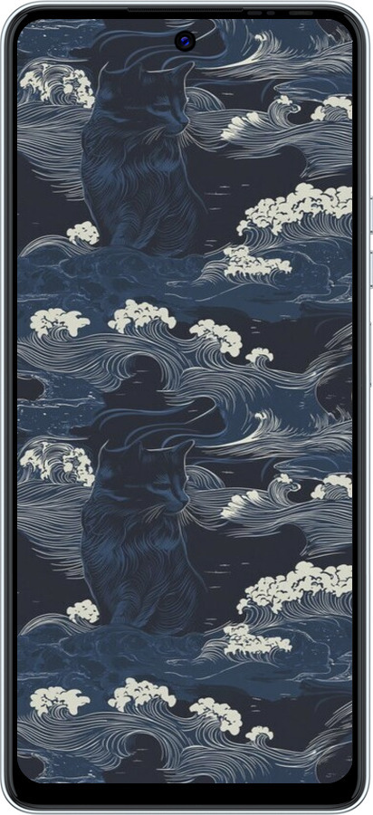 TPU чехол Морська тематика у стилі арт-деко для Tecno POVA 6 Neo - 6520b-3753 изображение 