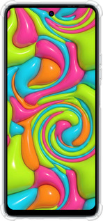 Силикон с усиленными углами чехол Y2K Jelly Dream для Tecno POVA 6 Neo - 6780sp-3753 изображение 