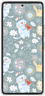 Силикон с усиленными углами чехол Котята v3 для Tecno Pova 6 Pro - 1223sp-3689 изображение 