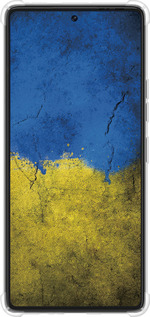 Силикон с усиленными углами чехол Флаг Украины 2 для Tecno Pova 6 Pro - 401sp-3689 изображение 