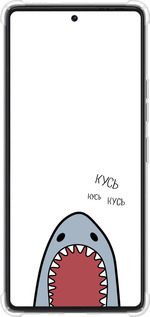 Силикон с усиленными углами чехол Акула для Tecno Pova 6 Pro - 4870sp-3689 изображение 