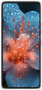 Силикон с усиленными углами чехол Роса на цветке для Tecno Pova 6 Pro - 6039sp-3689 изображение 