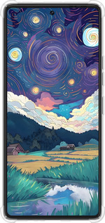 Силикон с усиленными углами чехол Креативный арт для Tecno Pova 6 Pro - 6322sp-3689 изображение 
