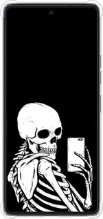 Силикон с усиленными углами чехол Скелет делает Selfie для Tecno Pova 6 Pro - 6535sp-3689 изображение 