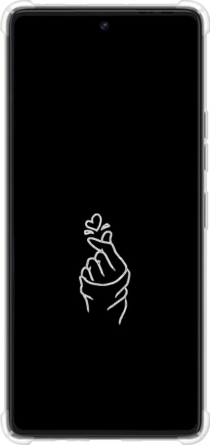 Силикон с усиленными углами чехол Love You для Tecno Pova 6 Pro - 4298sp-3689 изображение 