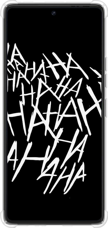 Силикон с усиленными углами чехол joker hahaha для Tecno Pova 6 Pro - 4509sp-3689 изображение 