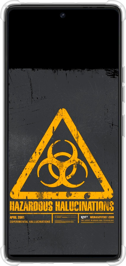 Силикон с усиленными углами чехол biohazard 28 для Tecno Pova 6 Pro - 4846sp-3689 изображение 