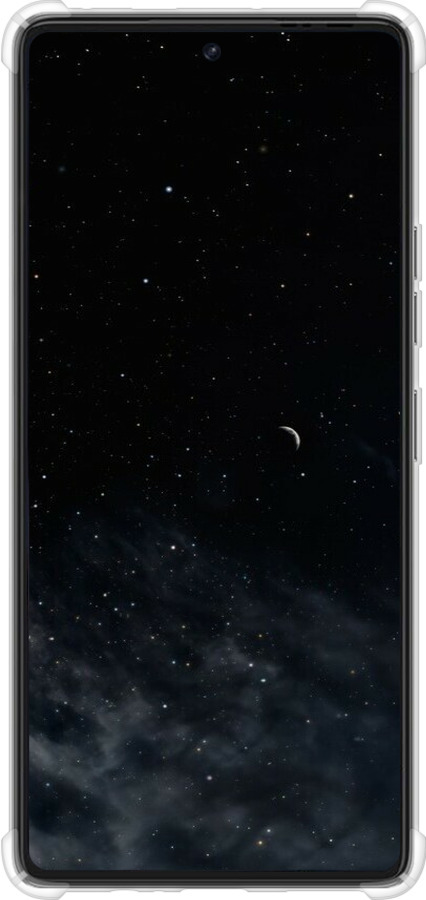 Силикон с усиленными углами чехол Ночное небо для Tecno Pova 6 Pro - 6451sp-3689 изображение 