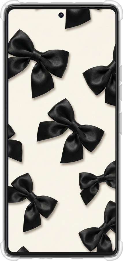 Силіконовий протиударний с посиленими кутами чехол Dark Coquette для Tecno Pova 6 Pro - 6765sp-3689 изображение 