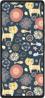 Силиконовый чехол Котята v4 для Tecno Pova 6 Pro - 1224u-3689 изображение 