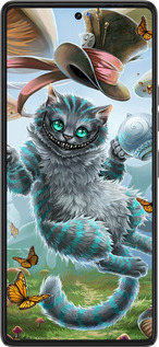 Силіконовий чехол Чеширський Кіт 2 для Tecno Pova 6 Pro - 3993u-3689 изображение 