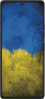 Силиконовый чехол Флаг Украины 2 для Tecno Pova 6 Pro - 401u-3689 изображение 