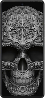 Силиконовый чехол skull-ornament для Tecno Pova 6 Pro - 4101u-3689 изображение 