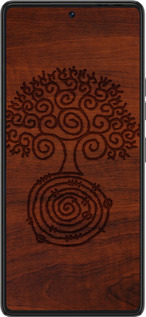 Силиконовый чехол Узор дерева для Tecno Pova 6 Pro - 4119u-3689 изображение 