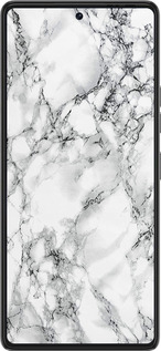 Силиконовый чехол Мрамор белый для Tecno Pova 6 Pro - 4480u-3689 изображение 